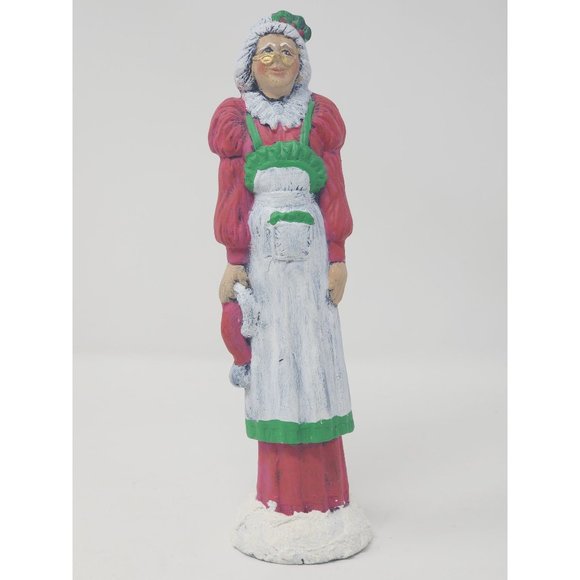 Lot Of 5/2 Christmas Ornaments 3 Christmas Figurines 3Santas 1Mrs Santa 1Girl‎ - Picture 6 of 16